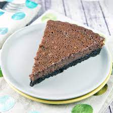 Old Fashioned Chocolate Buttermilk Pie gambar png