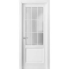 Frosted Glass Prehung Doors