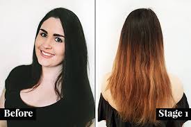 In extreme cases, where the hair was dark brown or black and is bleached to blonde, the hair becomes very thin and resembles the texture of cotton. Going From Black To Blonde And How Hard It Is She Said