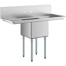 one compartment commercial sink