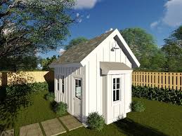 garden shed plan 050s 0011