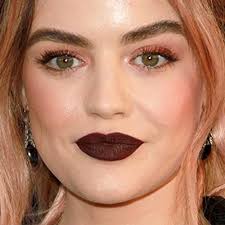 lucy hale makeup black eyeshadow