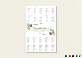 022 Seating Chart Template Wedding Unforgettable Ideas Free