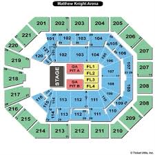58 Curious Matthew Knight Arena Concert Seating Chart