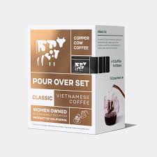 So, who wins in the aeropress vs pour over coffee maker argument? Copper Cow Coffee Classic Pour Over Latte Kit 5 Pack