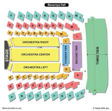 benaroya hall seating charts views