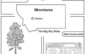 The legislation also describes golden fringe along the upper and lower borders of the flag. above the great seal is the word montana in gold helvetica bold font (the letters are to equal 1/10 the vertical measurement of. Mr Nussbaum Montana Flag Outline