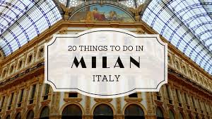 Milan cathedral is the cathedral church of milan, italy. 20 Things To Do In Milan Italy Travel Guide Youtube