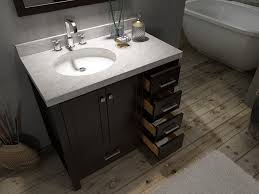 Rated 5 out of 5 stars. Ariel A037s L Cambridge 37 In Single Bathroom Vanity Set With Left Offset Sink Faucets Mosaic Kitchen Supplies Bathroom Supplies And Much More At The Lowerst Rates