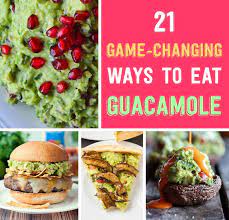 Healthy Things To Eat With Guacamole gambar png