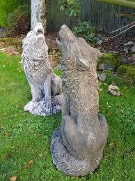 Large Wolf Statue Handmade Wolf