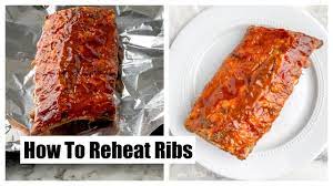 how to reheat ribs you