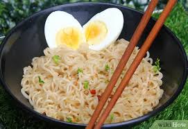 Once the eggs are in the water, turn the heat up to bring the water back to a boil. 5 Ways To Add An Egg To Ramen Wikihow