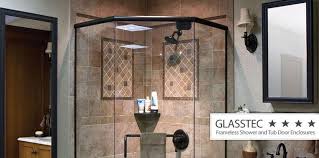 Custom Glass Shower Doors Decorative