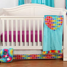 Teal Color Baby Bedding