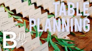 Diy Wedding How To Create A Table Plan