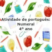 Check spelling or type a new query. Atividade De Portugues Numeral 4Âº Ano Acessaber
