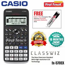 Whether you love to collect watches or. Casio Scientific Calculator Fx 570ex Classwiz Free 1 Pcs Batteries Energizer Max Shopee Malaysia