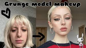 grunge model makeup you