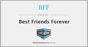 After myriad trials and tribulations, your aetherial companion has truly come into its own. What Is The Abbreviation For Best Friends Forever
