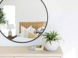 30 ways to style large round mirrors
