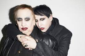 marilyn manson his father pose in