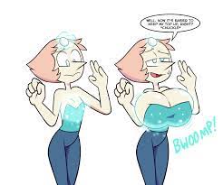 Pearl's strapless outfit helps me ascend.