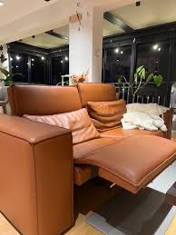 2 seater recliner leather sofa