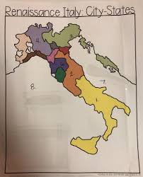 This is where renaissance commenced, the starting point of a. Italy Map In The Renaissance