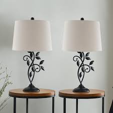 Black Bedside Table Lamp