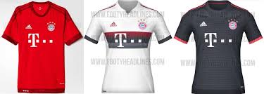 2015/16 bayern munich away adidas size m football shirt jersey trikot excellent. World Fc Bayern Munich 2015 16 Kits Leaked