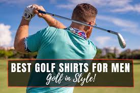 golf shirts for men golf in style