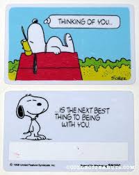 Check spelling or type a new query. Snoopy Thinking Of You Quotes Quotesgram