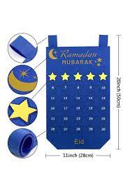 Ramadan 2023 - Calendrier avent Ramadan enfant activité islam ludique  Couleur Bleu Roi Couleur Bleu Roi