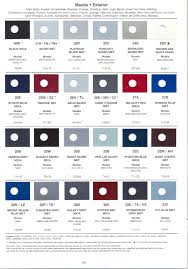 mazda paint codes color charts