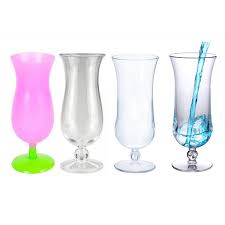 Plastic Drinkware Hurricane Cocktail