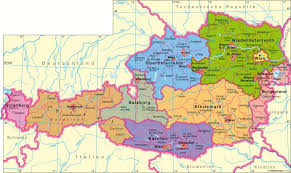 Karte von österreich mit seinen regionen und den wichtigsten orten sowie den nachbarstaaten. Diercke Weltatlas Kartenansicht Politische Gliederung 978 3 14 100782 4 42 1 0
