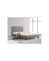 rino king single linen fabric bed frame