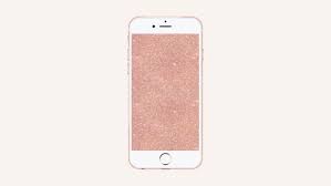 Smartphone Wallpaper Rose Gold Glitter