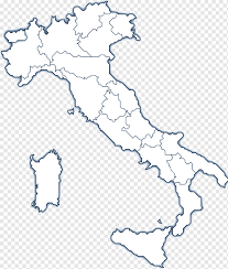 Italy map silhouette vector image. Regions Of Italy Map Graphy Italy White Tree Travel World Png Pngwing