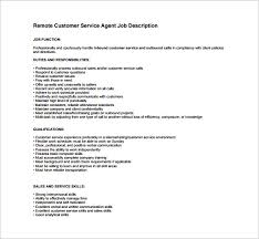 Customer Service Job Description Templates 15 Free Sample