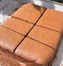 Soft And Light Chocolate Sponge Cake gambar png