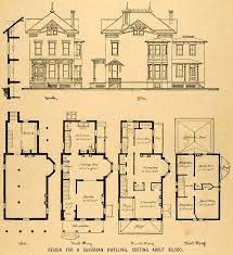 Vintage Victorian House Plans 1879