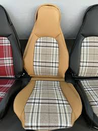 Carbonmiata Vintage Racing Plaid Seat