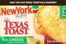 Can you put frozen Texas toast in the toaster?