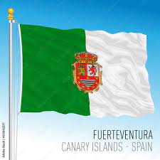 fuerteventura island flag canary