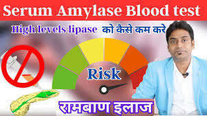 serum amylase test hindi lipase high