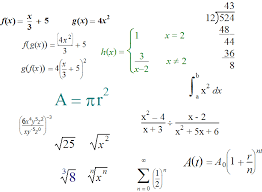 Edit And Print Math Equations Formulas