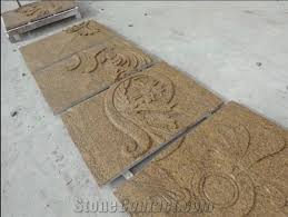 Sandstone Sculpture Tiles Stone Relief