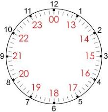 9 Best 24 Hour Clock Images 24 Hour Clock Teaching Time